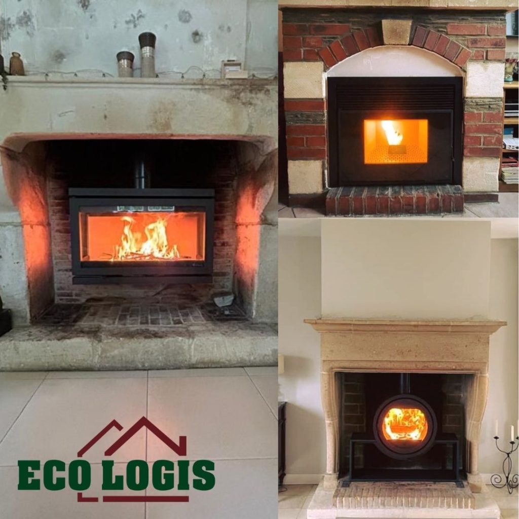 poele insert cheminée